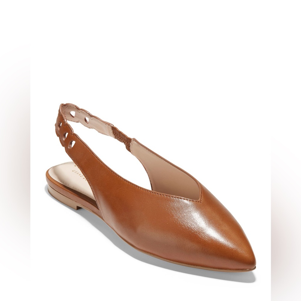 Cole Haan leather flats 36.5